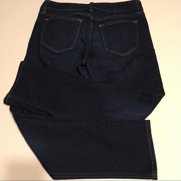 Gap Real Straight Jeans 28S Men’s Dark Wash Denim - Picture 3 of 8